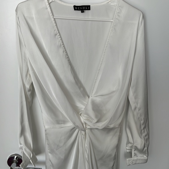 Meshki mini satin dress - Picture 3 of 3